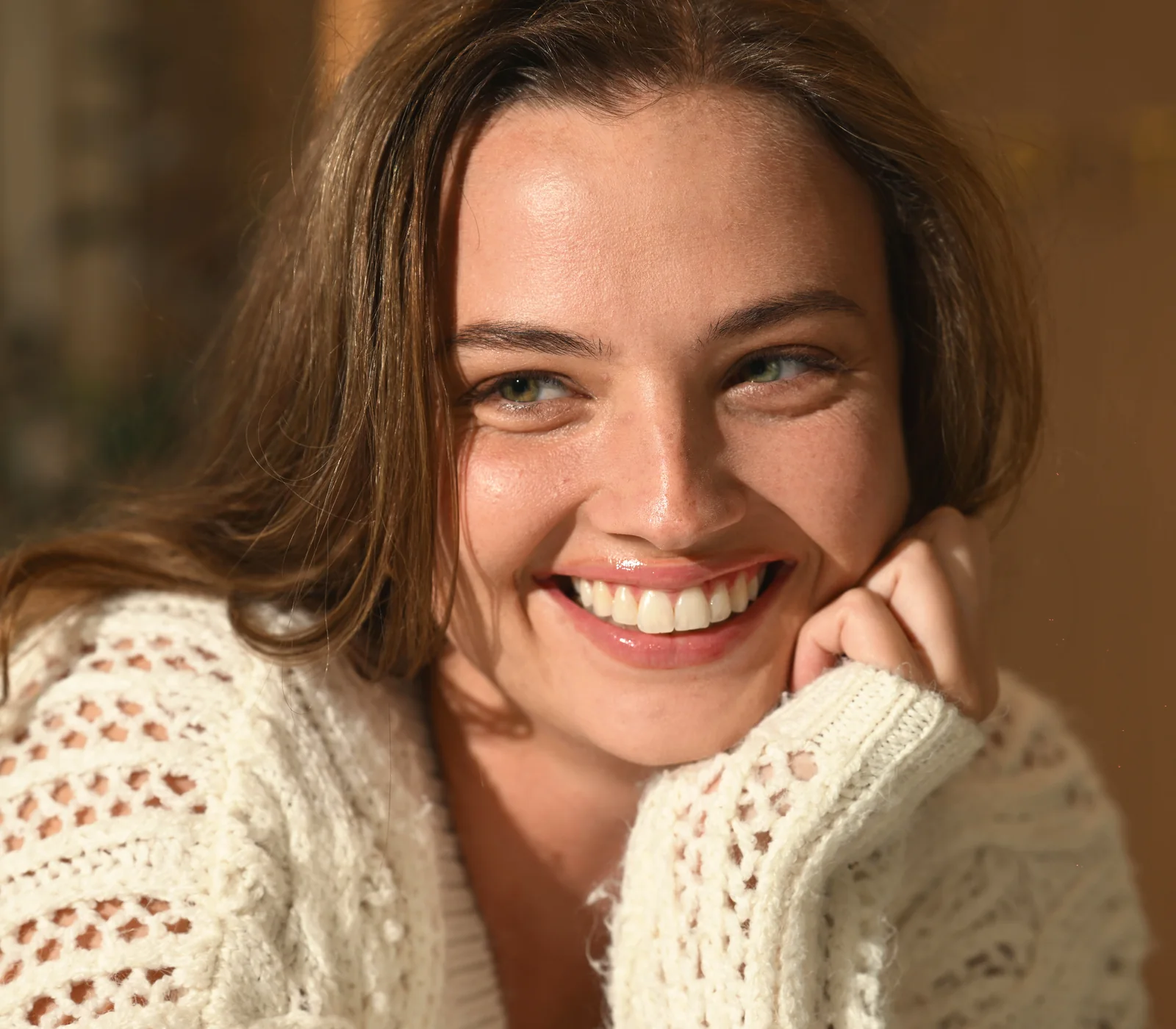 Smiling woman with a natural, radiant smile — cosmetic dentistry and smile design at Smile Spot Dentistry, Venice FL